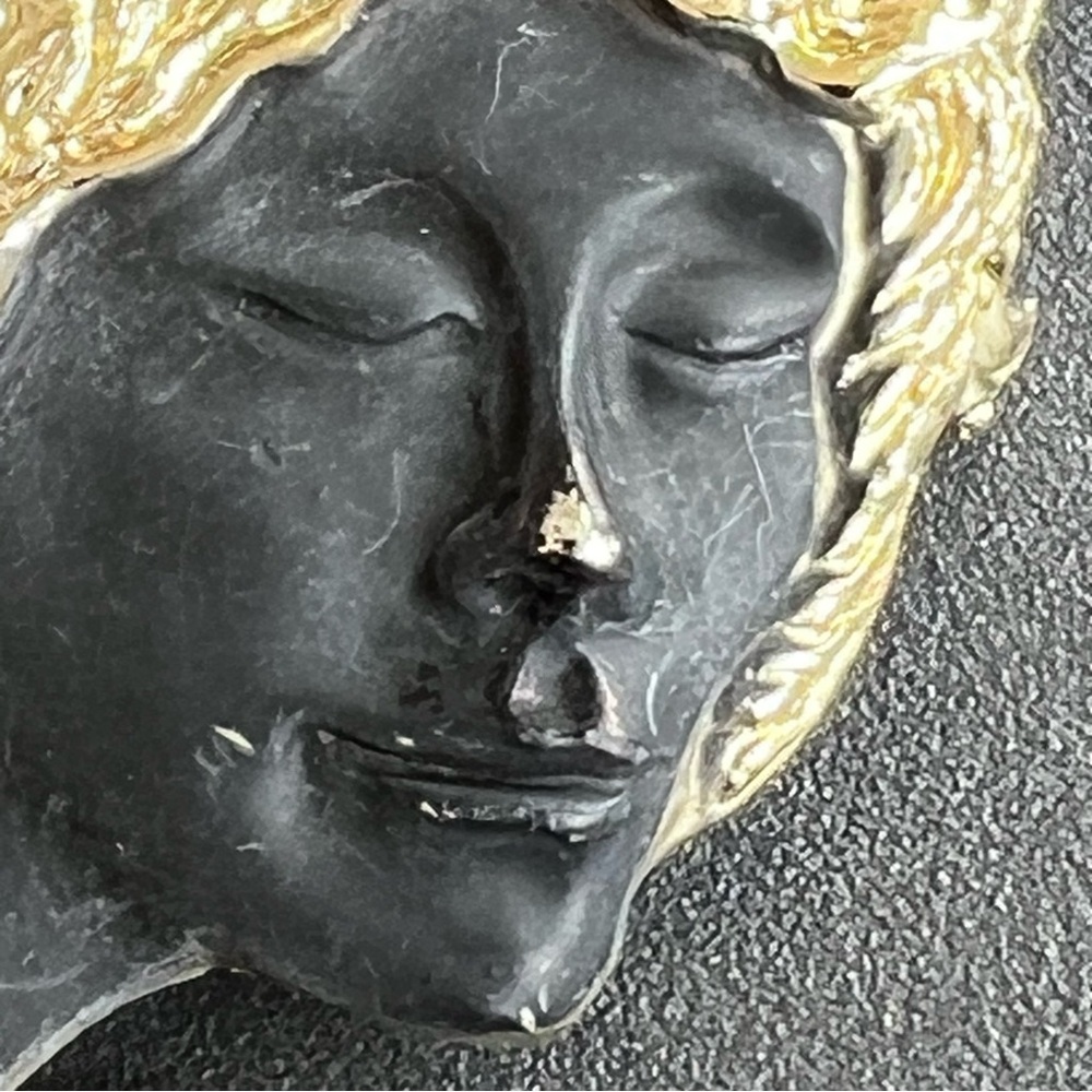 Vintage Torino Beautiful Lady Brooch - Picture 3 of 9